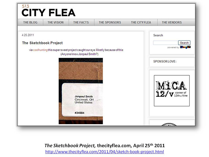City Flea, Sketch Book